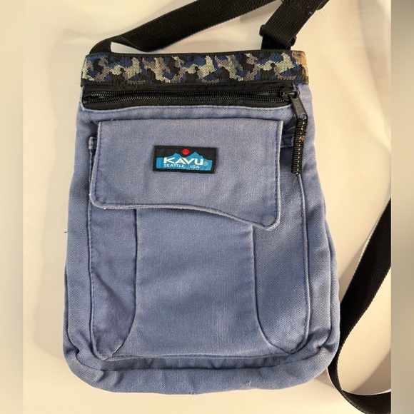 KAVU Slate Blue Adjustable Strap Bag - Picture 2 of 9